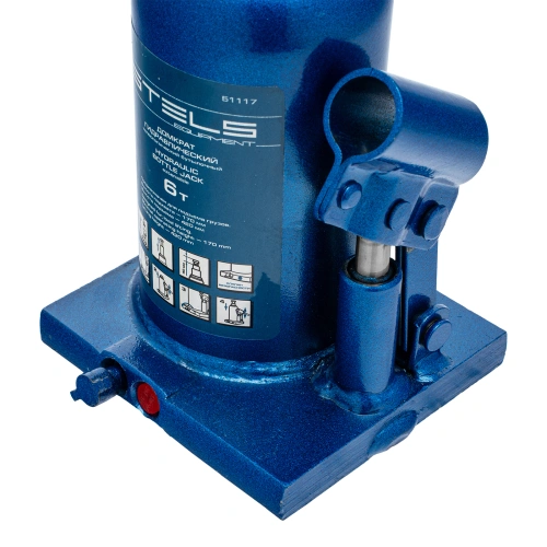 Домкрат гидравлический бутылочный телескопический, 6 т, H подъема 170-420 мм Stels по ценам производителя в Воронеже с доставкой по всей России