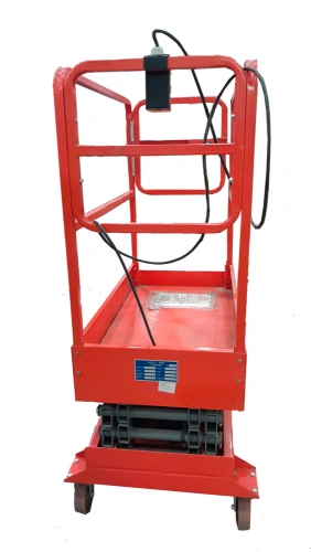 Подъемник ножничный передвижной 240 кг 3/5 м TOR GTJY DC аккумуляторный по ценам производителя в Воронеже с доставкой по всей России