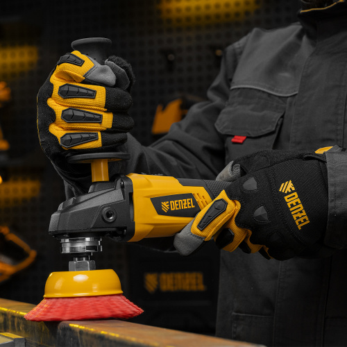 Щетка для УШМ, 100 мм, Чашка, нейлоновая щетина, М14 Denzel по ценам производителя в Воронеже с доставкой по всей России