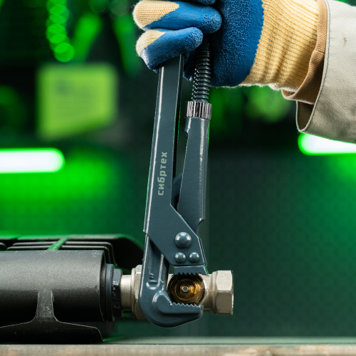 Ключ трубный рычажный КТР-1, 1", кованый, тип "L" Сибртех по ценам производителя в Воронеже с доставкой по всей России