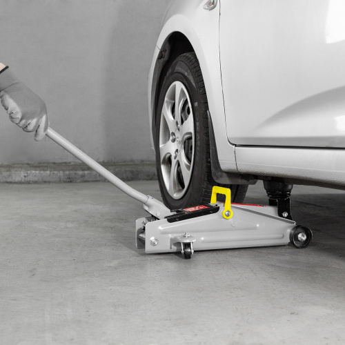 Домкрат гидравлический подкатной, 2 т, высота подъема 135-355 мм Matrix по ценам производителя в Воронеже с доставкой по всей России