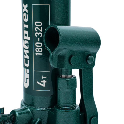 Домкрат гидравлический бутылочный, 4 т, 180-320 мм Сибртех по ценам производителя в Воронеже с доставкой по всей России