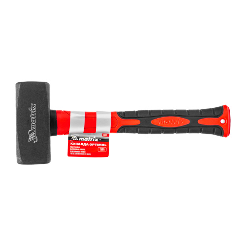 Кувалда optimal, 1500 г, фибергласовая обрезиненная рукоятка Matrix по ценам производителя в Воронеже с доставкой по всей России