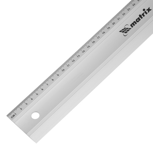 Линейка-уровень, 1200 мм, металлическая, пластмассовая ручка 2 глазка Matrix по ценам производителя в Воронеже с доставкой по всей России