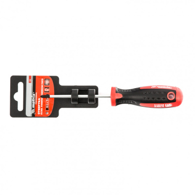 Отвертка Profi, PH0 х 75 мм, S2, двухкомпонентная рукоятка Matrix по ценам производителя в Воронеже с доставкой по всей России