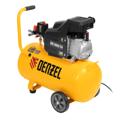 Компрессор воздушный DK1800/50, Х-PRO 1.8 кВт, 280л/мин, 50л Denzel по ценам производителя в Воронеже с доставкой по всей России