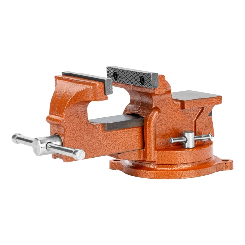 Тиски слесарные, 100 мм, поворотные, с наковальней Sparta по ценам производителя в Воронеже с доставкой по всей России