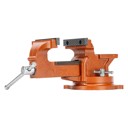 Тиски слесарные, 100 мм, поворотные, с наковальней Sparta по ценам производителя в Воронеже с доставкой по всей России