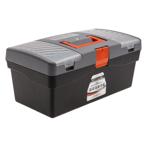 Ящик для инструмента 17", 420 х 220 х 180 мм, пластик Stels по ценам производителя в Воронеже с доставкой по всей России