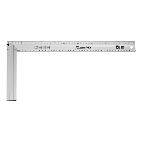 Угольник, 450 мм, алюминиевый, литой Matrix по ценам производителя в Воронеже с доставкой по всей России