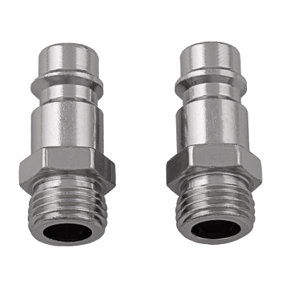 Ниппель универсальный быстросъемный ("папа") 1/4, внешняя резьба, 2 шт, Stels по ценам производителя в Воронеже с доставкой по всей России