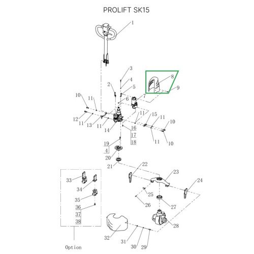 Кожух гидроцилиндра для тележек SK15 по ценам производителя в Воронеже с доставкой по всей России
