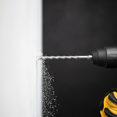 Бур по бетону, двойная спираль, три пылеотводящие кромки, 8 x 160 мм DENZEL по ценам производителя в Воронеже с доставкой по всей России