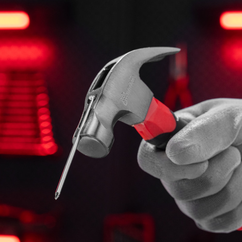 Молоток-гвоздодер мини, боек с магнитом, фибергласовая двухкомпонентная рукоятка, 250 г Matrix по ценам производителя в Воронеже с доставкой по всей России