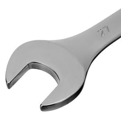 Ключ комбинированный, 27 мм, CrV, матовый хром Stels по ценам производителя в Воронеже с доставкой по всей России