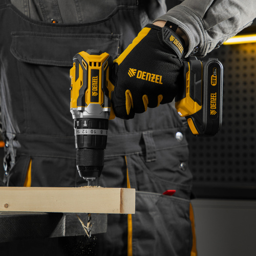 Дрель-шуруповерт аккумуляторная ударная бесщет CIDB-18-02, Li-Ion, 18 В Denzel по ценам производителя в Воронеже с доставкой по всей России