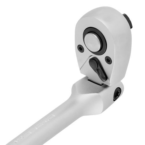 Ключ-трещотка шарнирный 1/2", СrV, 72 зуба, с быстрым сбросом, матовый хром Stels по ценам производителя в Воронеже с доставкой по всей России