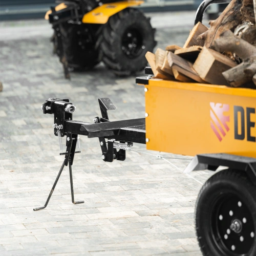 Прицеп для мотоблока TT-500, оцинк., груз. 500 кг, рег. сцепка, колеса 4.00-10, в упаковке Denzel по ценам производителя в Воронеже с доставкой по всей России