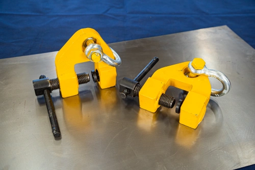 Захват струбцинный вертикальный ZSV (г/п 1,5 т, лист 0-35мм) по ценам производителя в Воронеже с доставкой по всей России