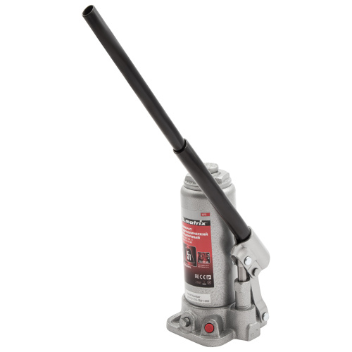 Домкрат гидравлический бутылочный, 5 т, высота подъема 216-413 мм Matrix по ценам производителя в Воронеже с доставкой по всей России