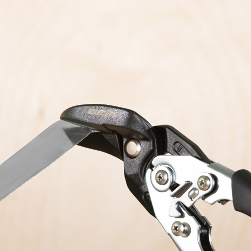 Ножницы по металлу "Piranha", усиленные, 255 мм, прямой и правый рез, сталь СrMo, двухкомпонентные рукоятки Gross по ценам производителя в Воронеже с доставкой по всей России