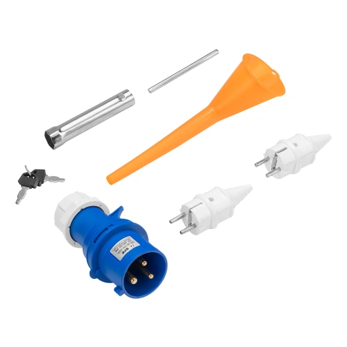 Генератор бензиновый PS 90 EA, 9.0 кВт, 230В, 25 л, коннектор автоматики, электростартер Denzel по ценам производителя в Воронеже с доставкой по всей России