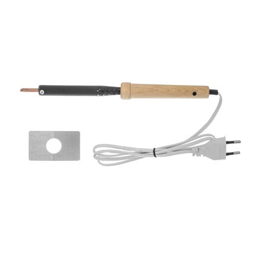 Паяльник электрический ЭПСН-03-65/220, деревянная ручка, Сибртех по ценам производителя в Воронеже с доставкой по всей России