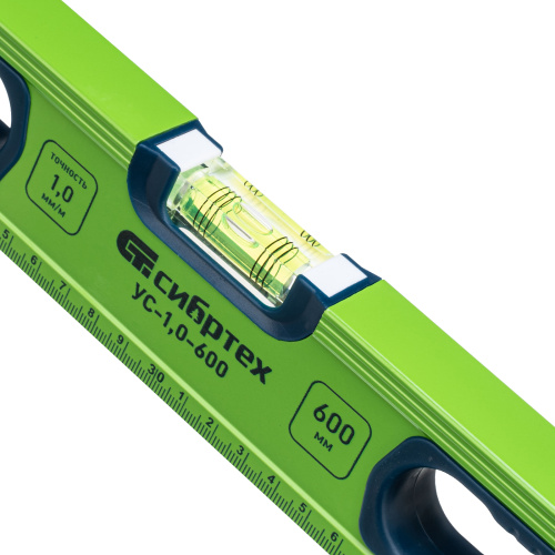 Уровень алюминиевый УС-1, 0-600, фрезерованный, 3 глазка, рукоятки, 600 мм Сибртех по ценам производителя в Воронеже с доставкой по всей России