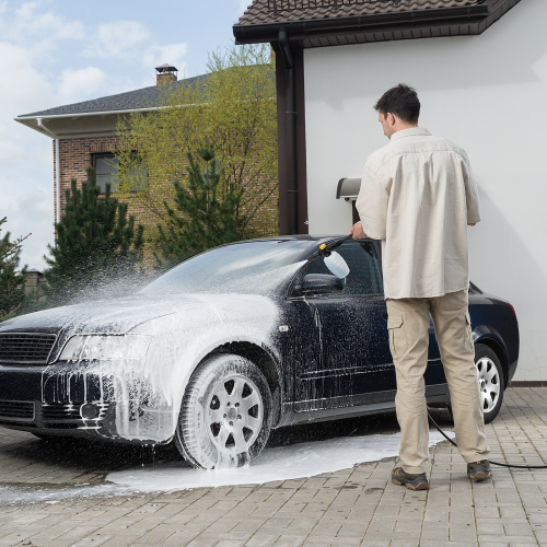 Пенокомплект FP-700, для моечных машин высокого давления, универсальный Denzel по ценам производителя в Воронеже с доставкой по всей России