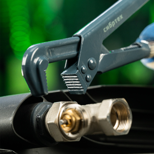 Ключ трубный рычажный КТР-1, 1", кованый, тип "L" Сибртех по ценам производителя в Воронеже с доставкой по всей России