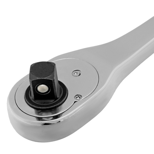 Ключ-трещотка 1/2", CrV, 90 зубьев, усиленный, хром Gross по ценам производителя в Воронеже с доставкой по всей России