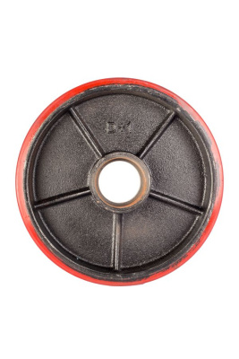 Колесо полиуретановое 200х50 мм без подшипника для тележек гидравлических BF/WB/RHP по ценам производителя в Воронеже с доставкой по всей России