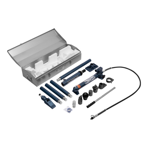 Растяжка гидравлическая, 10 т, набор из 17 предметов, 7 сменных насадок, в металлическом кейсе Stels по ценам производителя в Воронеже с доставкой по всей России