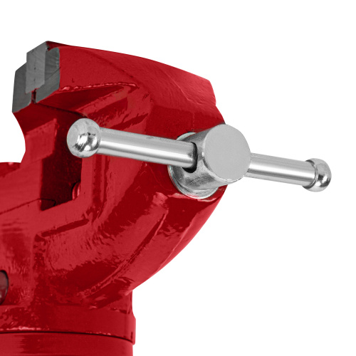 Тиски слесарные, 50 мм, настольные, поворотные, c наковальней MTX по ценам производителя в Воронеже с доставкой по всей России