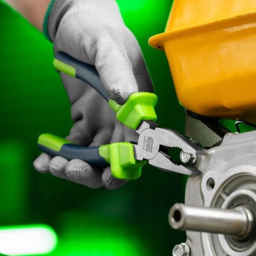 Плоскогубцы комбинированные, 180 мм, двухкомпонентные рукоятки Сибртех по ценам производителя в Воронеже с доставкой по всей России