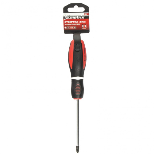 Отвертка "Era", PZ2 x 100 мм, CrV, трехкомпонентная рукоятка Matrix по ценам производителя в Воронеже с доставкой по всей России