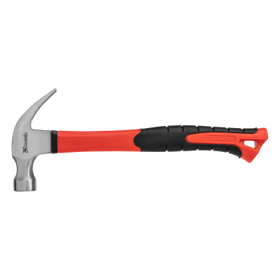 Молоток-гвоздодер optimal, 450 г, боек c магнитом, фибергласовая обрезиненная рукоятка Matrix по ценам производителя в Воронеже с доставкой по всей России