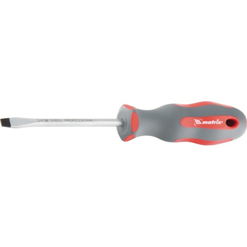 Отвертка Profi, SL8 х 175 мм, SVСM, двухкомпонентная рукоятка Matrix по ценам производителя в Воронеже с доставкой по всей России