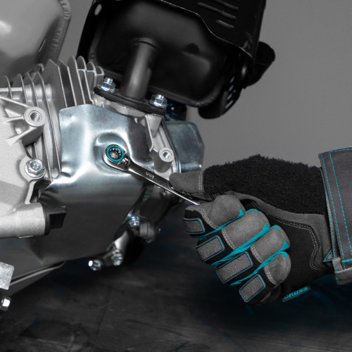 Набор ключей комбинированных с трещоткой, 8-19 мм, 7 шт, реверсивные, CrV Gross по ценам производителя в Воронеже с доставкой по всей России