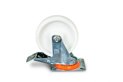 Колесо поворотное полипропилен SRCnb 55 125 мм с тормозом (N) по ценам производителя в Воронеже с доставкой по всей России