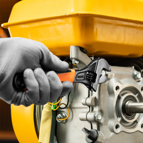 Ключ разводной, 200 мм, двухкомпонентная рукоятка Sparta по ценам производителя в Воронеже с доставкой по всей России