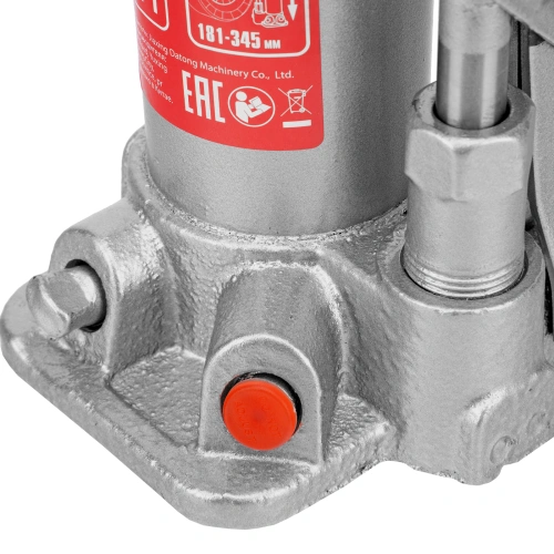 Домкрат гидравлический бутылочный, 2 т, высота подъема 181-345 мм, в пластиковый кейсе Matrix по ценам производителя в Воронеже с доставкой по всей России