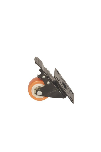 Колесо мебельное поворотное SCzb 25 50 мм с тормозом по ценам производителя в Воронеже с доставкой по всей России