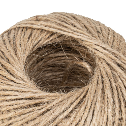Шпагат джутовый, 1 мм, L 140 м, 2-ниточный, Сибртех по ценам производителя в Воронеже с доставкой по всей России