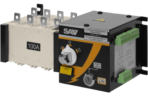Реверсивный рубильник АВР (устройство автоматического ввода резерва) SHIQ5-100A 4P купить в Москве с доставкой по всей России | ProtosMarket.ru