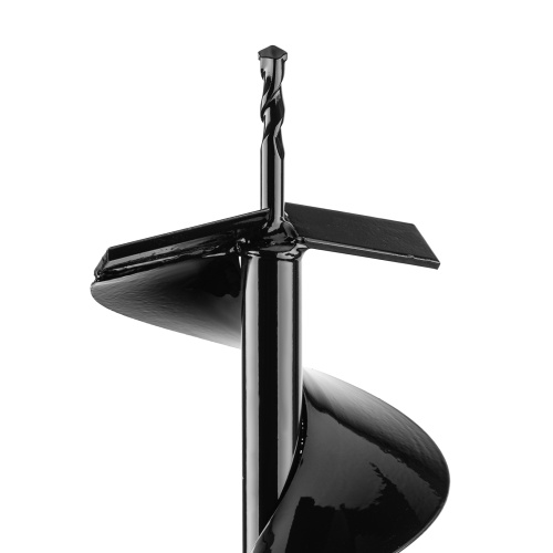 Шнек для грунта E-150, диаметр 150 мм, длина 800 мм,соединение 20 мм, несъемный нож Denzel по ценам производителя в Воронеже с доставкой по всей России