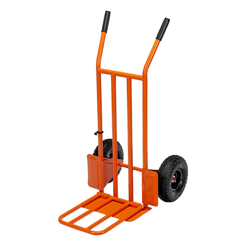 Тележка ручная 2-х колесная, облегченная, г/п 150кг, откидная платформа 430х355мм Сибртех по ценам производителя в Воронеже с доставкой по всей России