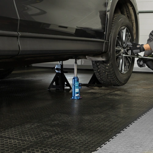 Домкрат гидравлический бутылочный, 2 т, h подъема 178-338 мм Stels по ценам производителя в Воронеже с доставкой по всей России