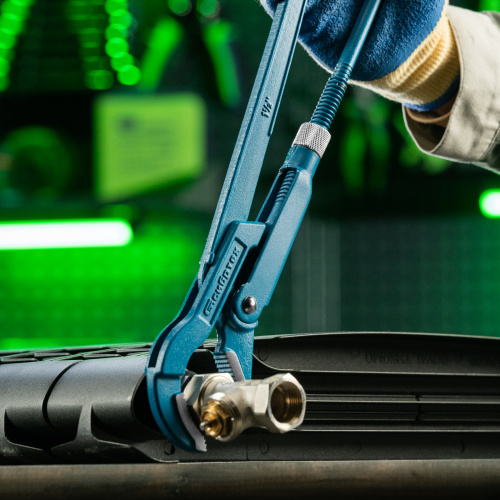 Ключ трубный рычажный №2, 1.5", литой, тип "B" Сибртех по ценам производителя в Воронеже с доставкой по всей России