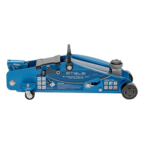 Домкрат гидравлический подкатной 2.5 т, с фиксатором, Safety Pin, 140-385 мм Stels по ценам производителя в Воронеже с доставкой по всей России